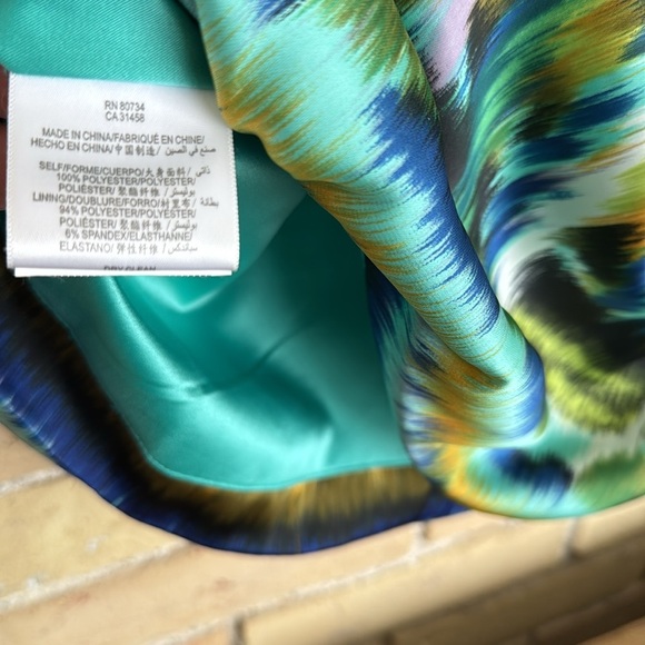 Max and Cleo Multicolor Strapless Dress - Picture 5 of 6